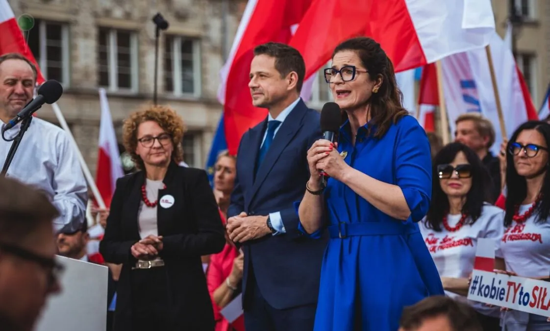 Czy Gdańsk promował Trzaskowskiego za miejskie pieniądze? (FOTO: Aleksandra Dulkiewcz/FB)