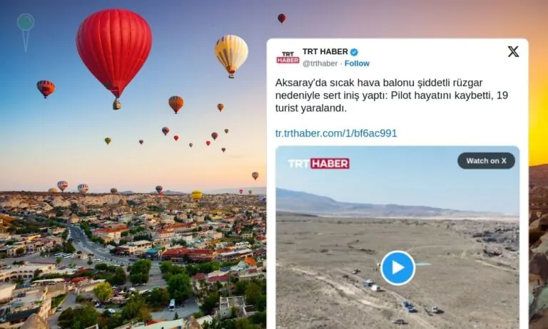 Tragedia w powietrzu nad Kapadocją. Nie żyje pilot, 31 turystów rannych (FOTO: canva/x)
