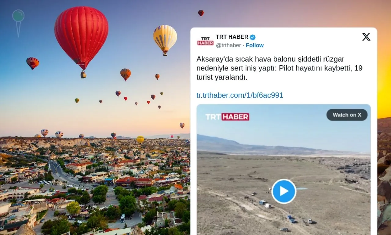 Tragedia w powietrzu nad Kapadocją. Nie żyje pilot, 31 turystów rannych (FOTO: canva/x)