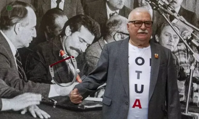 Lech Wałęsa w Europejskim Centrum Solidarności, podczas obchodów 40-lecia Sierpnia (FOTO: Piotr Wittman/www.gdansk.pl)