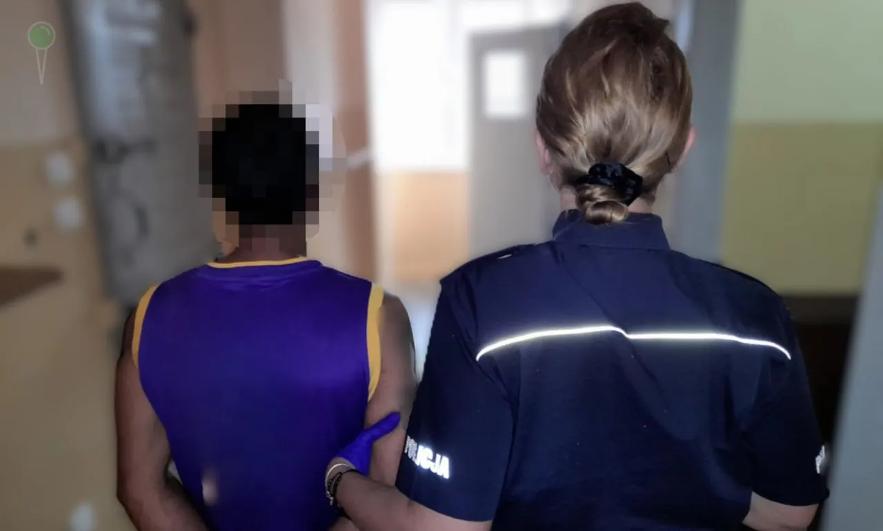 27-latek z Kolumbii napadł na kobietę w Kościerzynie (FOTO: KPP w Kościerzynie)