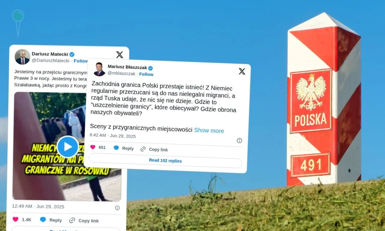 Noclegownie i przerzuty migrantów – hańba z zachodniej granicy Polski (FOTO: canva)