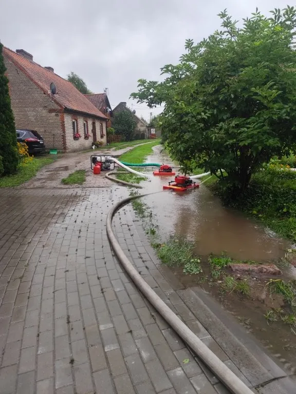 Strażacy na Pomorzu w akcji. 469 interwencji przez niż Karlheinz (FOTO: Straż Pożarna Gdańsk)