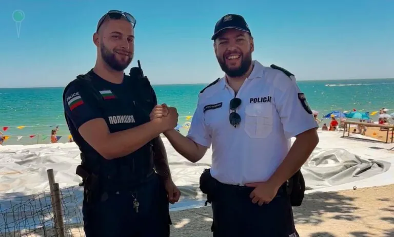 Służba marzeń. Gdański policjant na wakacyjnej misji w Bułgarii (FOTO: KMP Gdańsk)