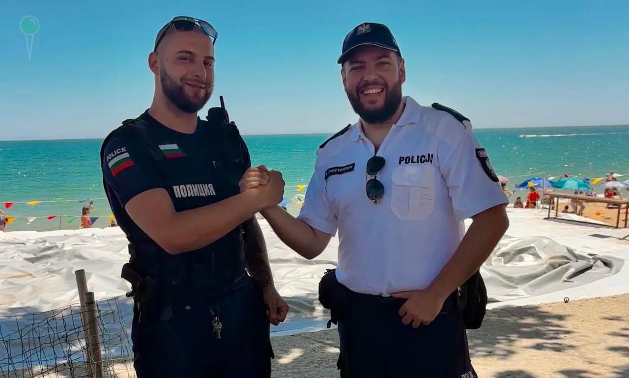 Służba marzeń. Gdański policjant na wakacyjnej misji w Bułgarii (FOTO: KMP Gdańsk)