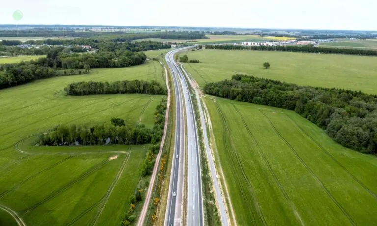 Od teraz Obwodnica Słupska ma dwie jezdnie (FOTO: GDDKiA o. Gdańsk)