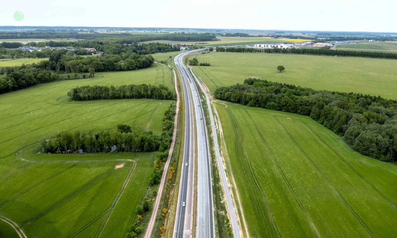Od teraz Obwodnica Słupska ma dwie jezdnie (FOTO: GDDKiA o. Gdańsk)