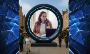 Dulkiewicz stawia ekran zamiast mostu. Gdańsk w korkach (FOTO: Aleksandra Dulkiewicz/FB)