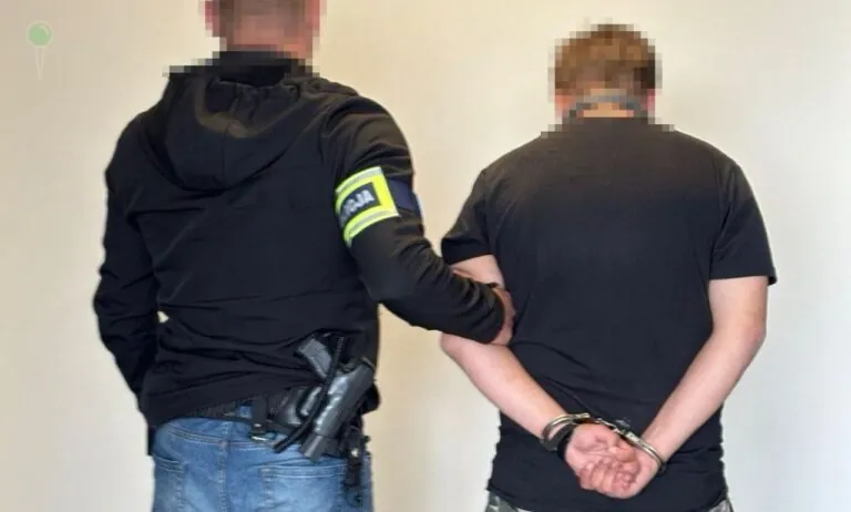 Z bronią wtargnął do mieszkania seniorki w centrum Gdańska (FOTO: KMP Gdańsk)