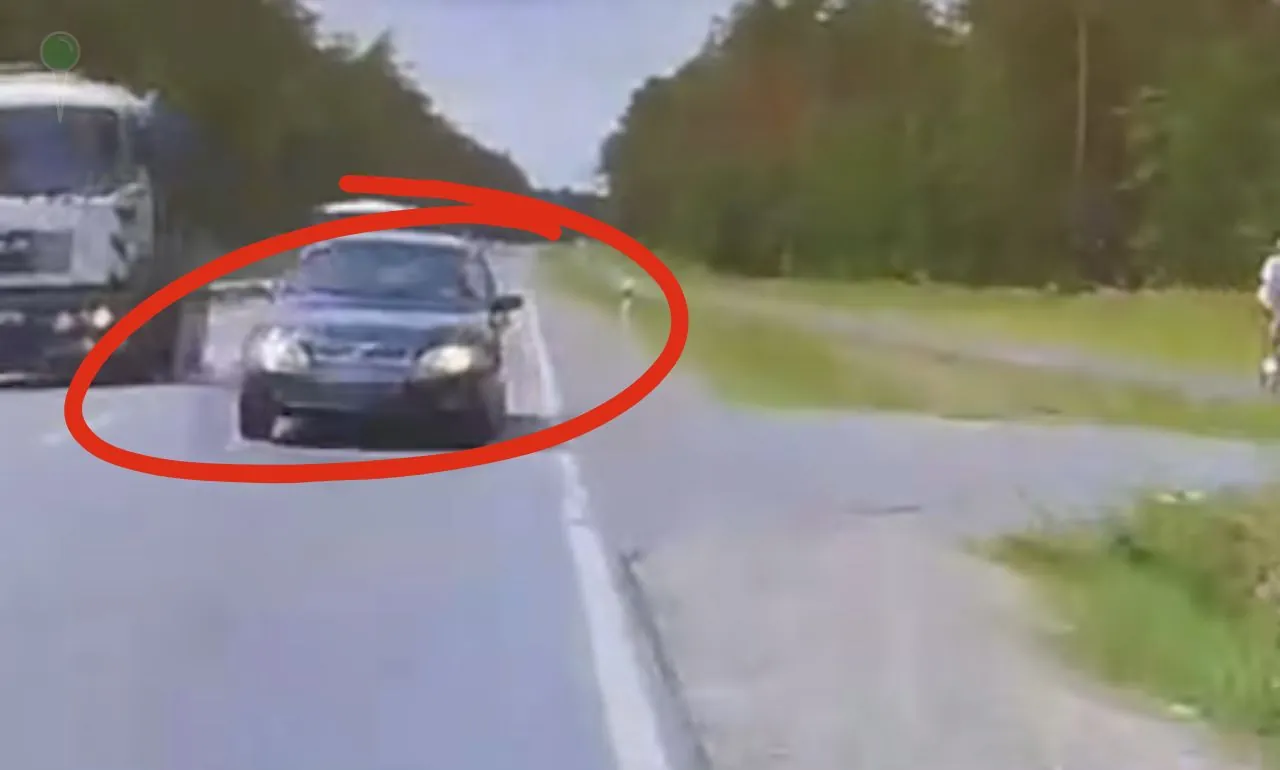 Manewr grozy na DK20. 71-latek wyprzedzał na czołówkę (FOTO: materiał KWP Gdańsk)