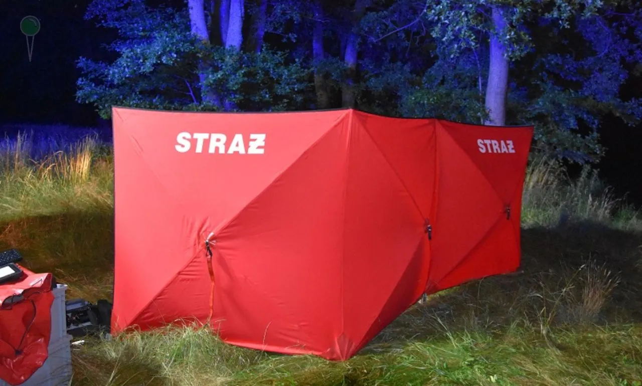 Utonięcie 19-latka w Jeziorze Lubowidzkim. Policja apeluje o ostrożność (FOTO: KPP Lębork)