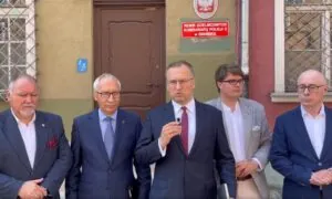Nowy komisariat w Gdańsku to „pijar”, a nie pomoc? (FOTO: mat. Aleksander Jankowski/X)