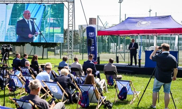 Nowoczesna hala sportowa stanie na Politechnice Gdańskiej (FOTO: Grzegorz Jędrzejewski / Politechnika Gdańska)