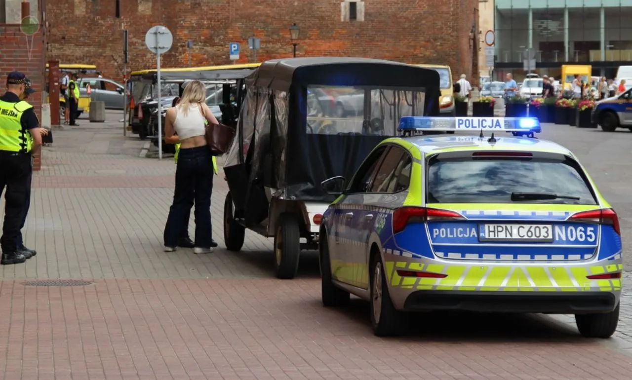 Gdańsk rozprawia się z meleksami. Mandaty i sprawy w sądzie (FOTO: KMP Gdańsk)