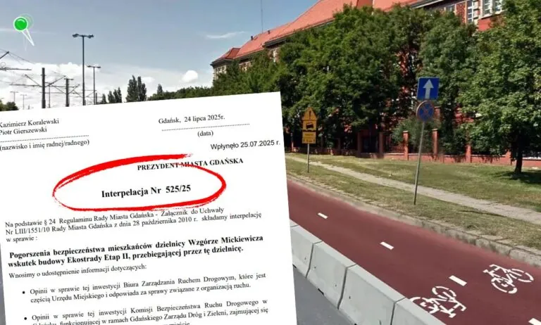 Mieszkańcy Wzgórza Mickiewicza mówią nie rowerostradzie (FOTO: mat. prasowe)