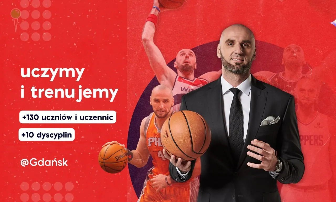 Gortat obraża Polaków. Czas zabrać mu szkołę w Gdańsku (FOTO: facebook.com/szkolagortatagdansk)
