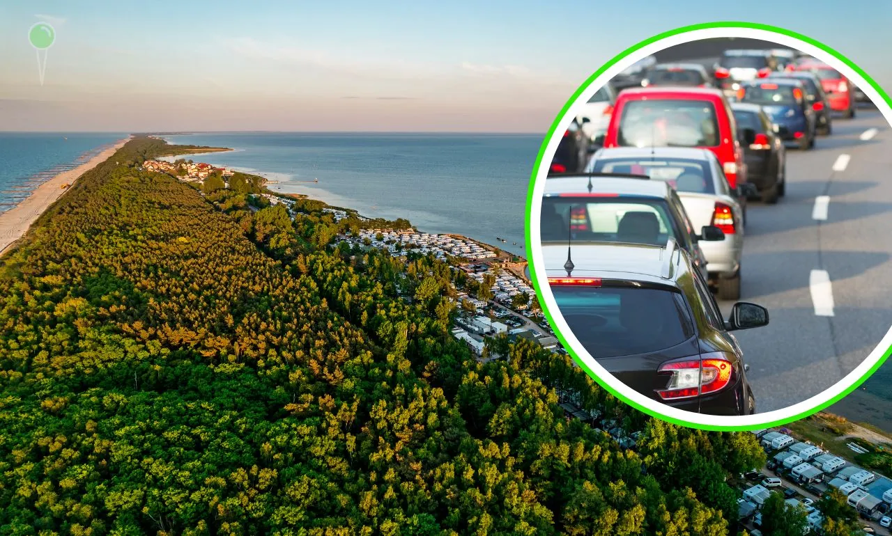 Półwysep Helski dusi się w korkach. Czas utrudnić tam wjazd? (FOTO: canva)