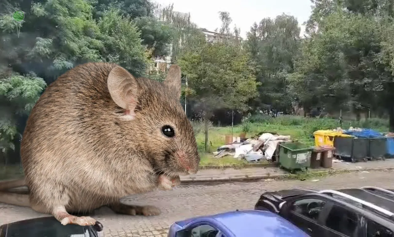 Stado szczurów za hotelem w centrum Gdańska (FOTO: canva)
