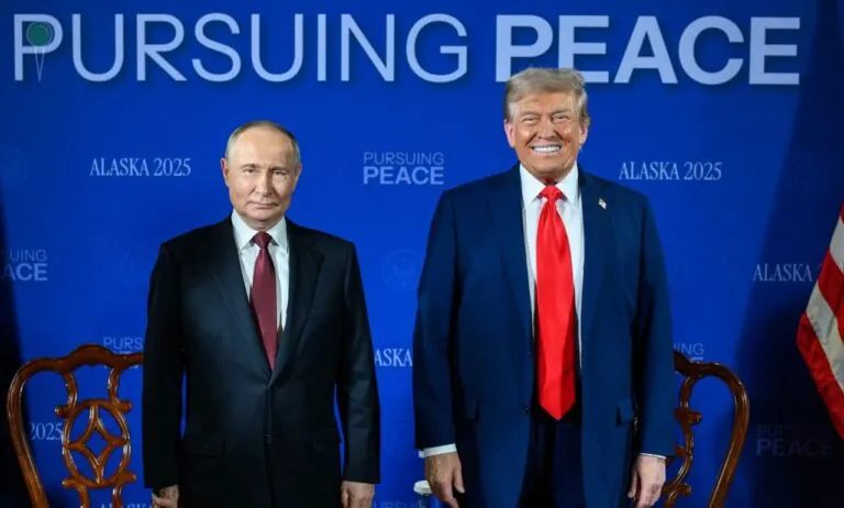 Trump i Putin w Anchorage. Historyczne rozmowy o końcu wojny (FOTO: White House/X)