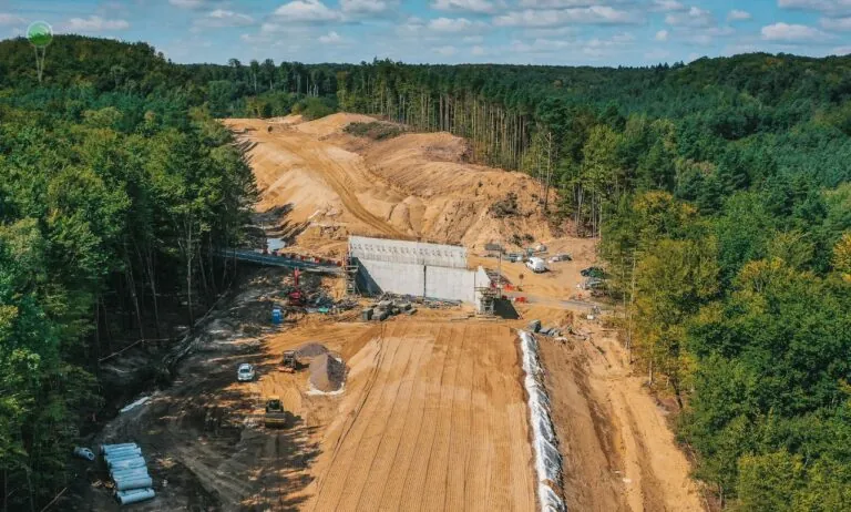 Ulica Witomińska będzie zamknięta. Obwodnica Witomina w budowie (FOTO: M.Mielewski/ZDIZ Gdynia)