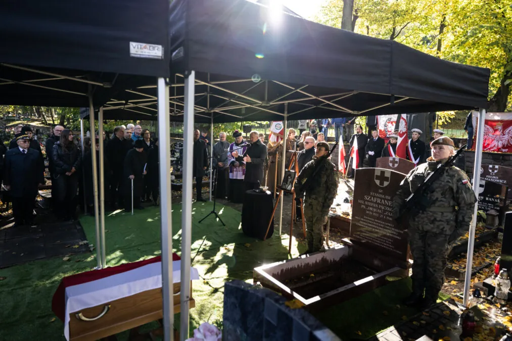 Pogrzeb bohatera AK w Gdańsku – Stanisław Szafranek spoczął z honorami (FOTO: IPN Gdańsk)