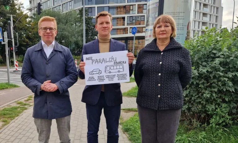 Gdańsk sparaliżowany przez remont. Radni apelują (FOTO: Przemysław Majewski)