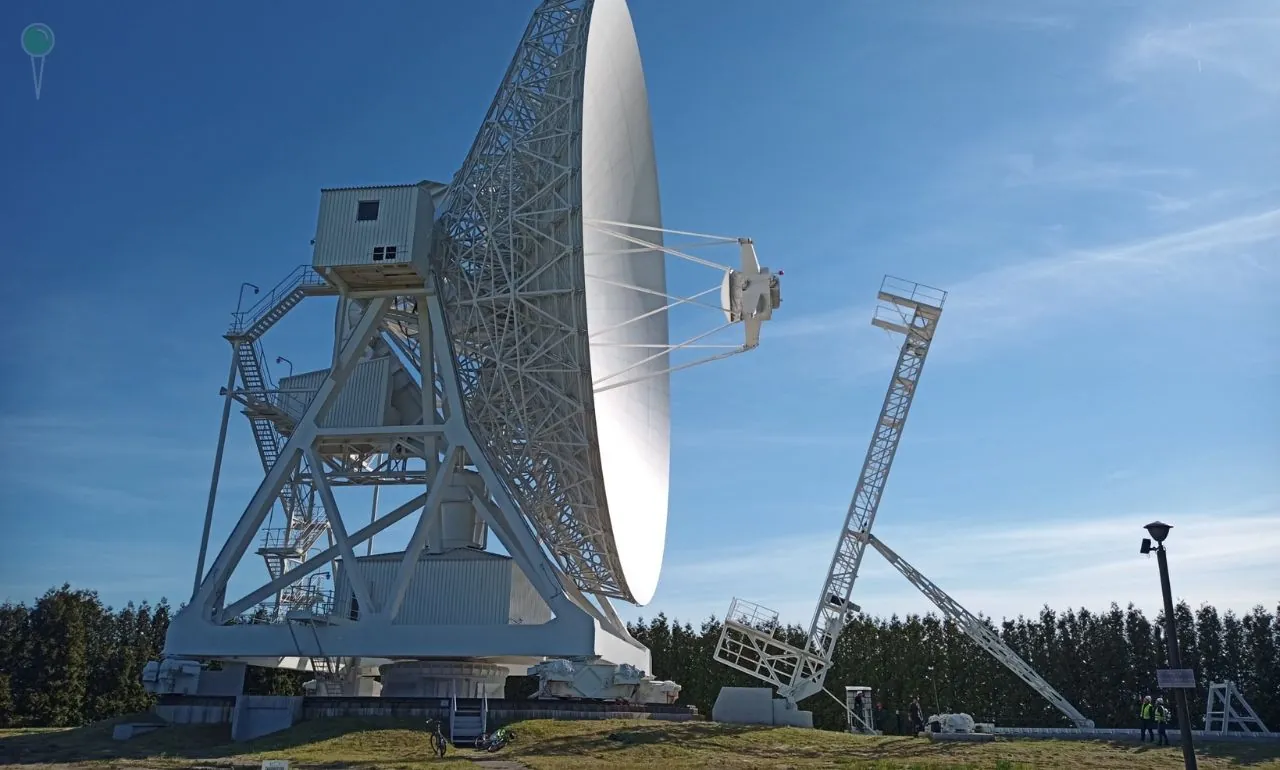 Największy radioteleskop w Polsce bez dotacji (FOTO: Radioteleskop live/FB)