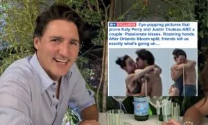 Katy Perry i Justin Trudeau przyłapani na jachcie (FOTO: Justin Trudeau/FB/Daily Mail/screen)
