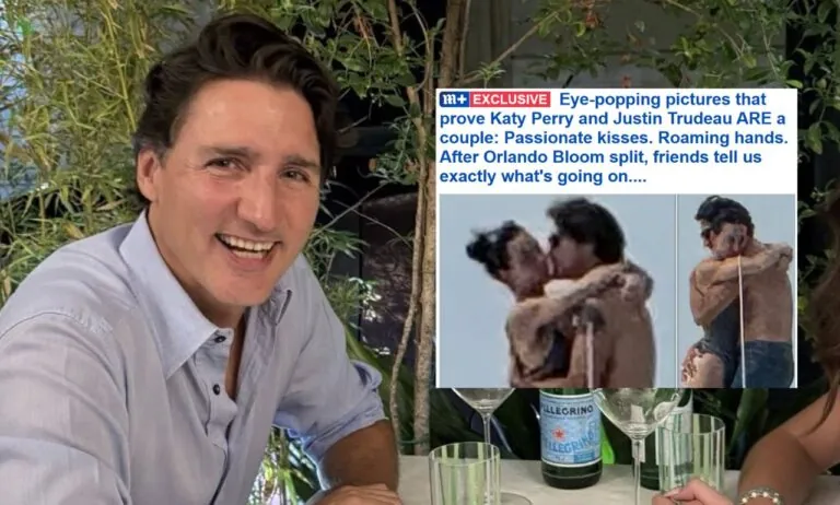 Katy Perry i Justin Trudeau przyłapani na jachcie (FOTO: Justin Trudeau/FB/Daily Mail/screen)