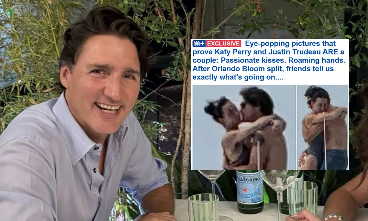 Katy Perry i Justin Trudeau przyłapani na jachcie (FOTO: Justin Trudeau/FB/Daily Mail/screen)