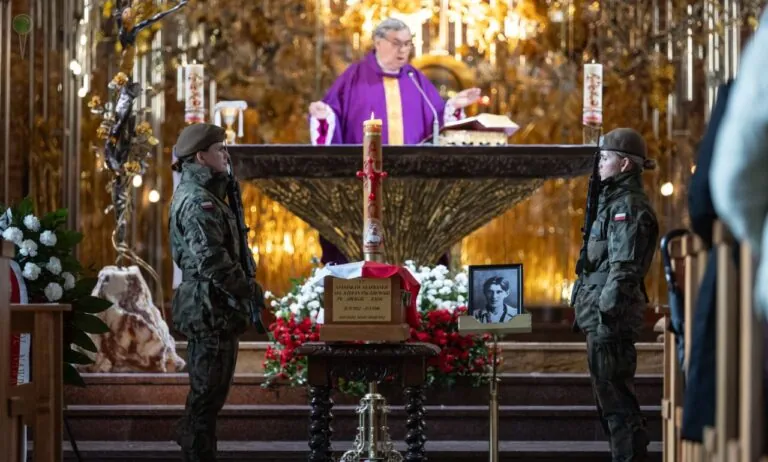 Pogrzeb bohatera AK w Gdańsku – Stanisław Szafranek spoczął z honorami (FOTO: IPN Gdańsk)