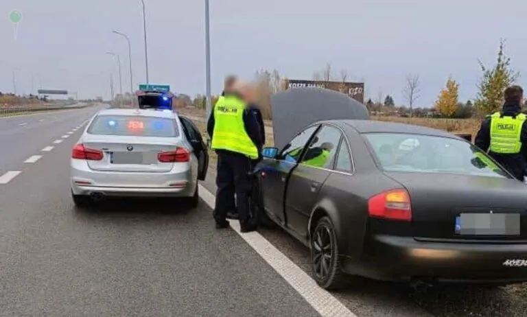 22-letni pirat drogowy z Ukrainy. 31 500 zł mandatu i 210 pkt karnych (FOTO: KMP Gdańsk)
