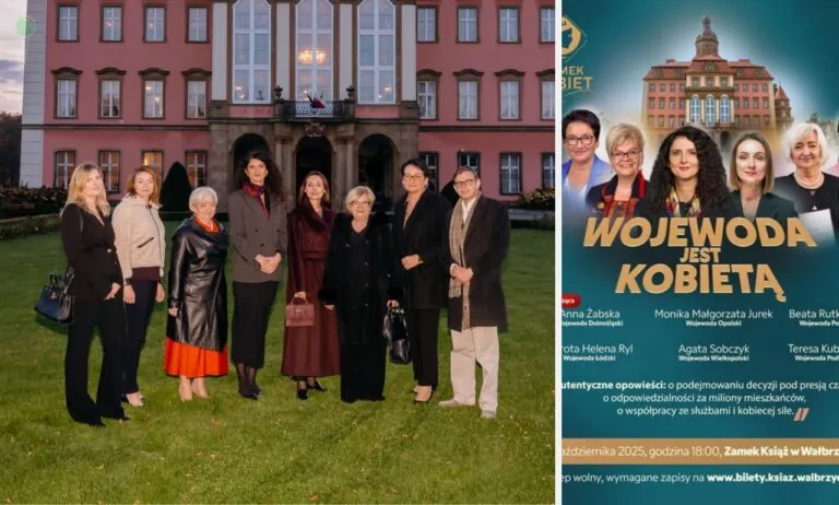 Wojewódki jak księżniczki. Nocowały w Zamku Książ w Wałbrzychu (FOTO: Beata Rutkiewicza/FB)