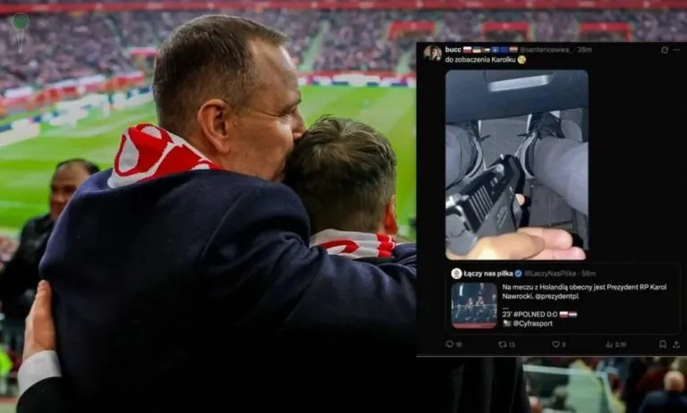 Zatrzymany mężczyzna za wpis z bronią o prezydencie (FOTO: KPRP)