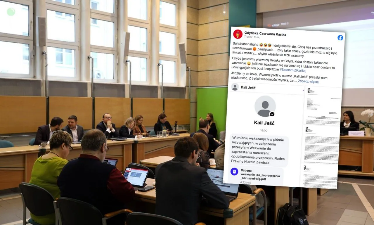 Czerwona Kartka kontra radni PO w Gdyni. Spór o Piaska (FOTO: gdynia.pl/FB)