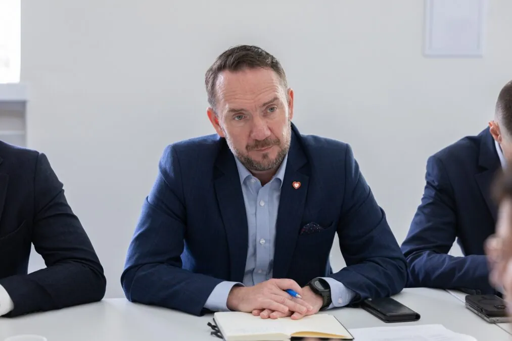 Tomasz Szymański, pełnomocnik do spraw przygotowania światowego zlotu skautowego w Polsce Jamboree 2027. (FOTO: MSWIA)