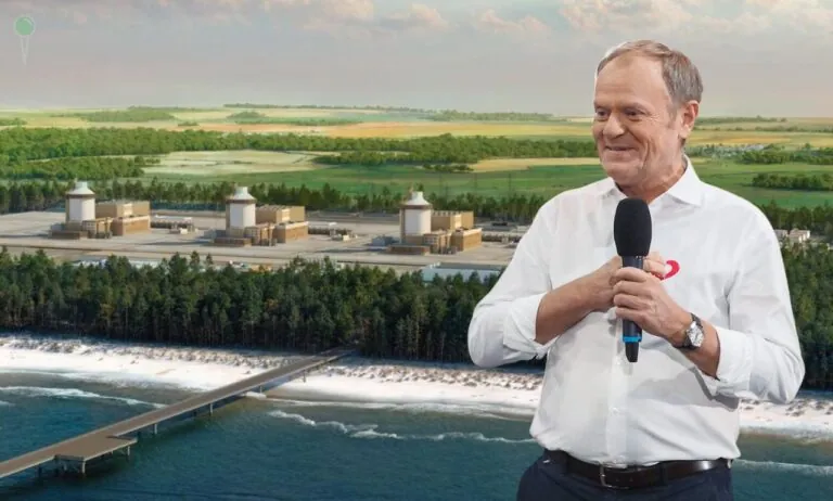 Wizualizacja budowy elektrowni atomowej na Pomorzu w Lubiatowie (FOTO: mat. prasowe)