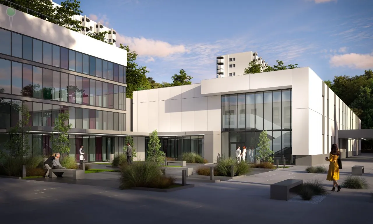 Wizualizacja nowego szpitala dla dzieci w Sopocie (FOTO: mat. prasowe)