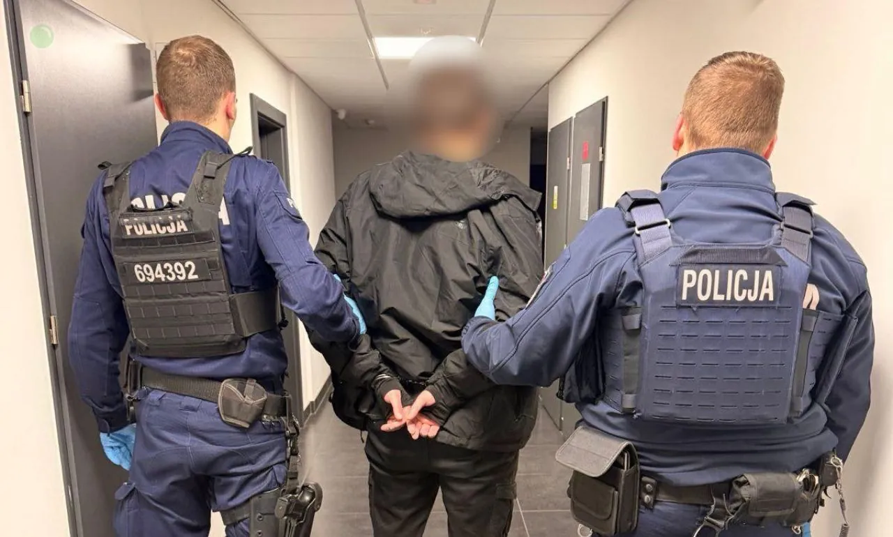 Nożownik ujęty w centrum Gdańska (FOTO: KMP Gdańsk)