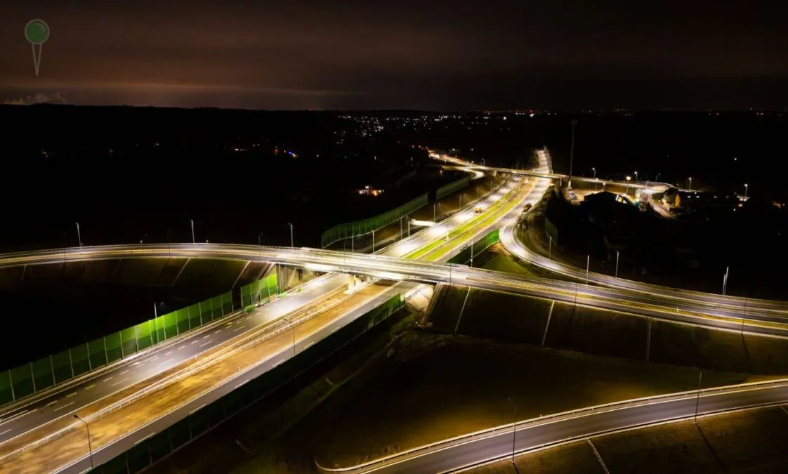 Obwodnica Metropolitalna otwarta. Ulga w korkach, ale na chwilę (FOTO: Mateusz Brożyna/FB)