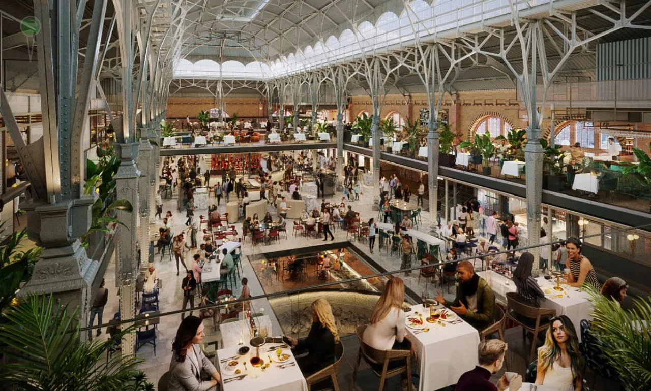 Hala Targowa w Gdańsku. Inwestor zaczął przedstawiać najemców (FOTO: mat. inwestora)