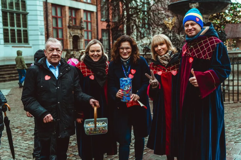 WOŚP w Gdańsku: pieniądze, miasto i społeczne zaangażowanie (FOTO: Piotr Połoczański/FB Aleksandry Dulkiewicz)