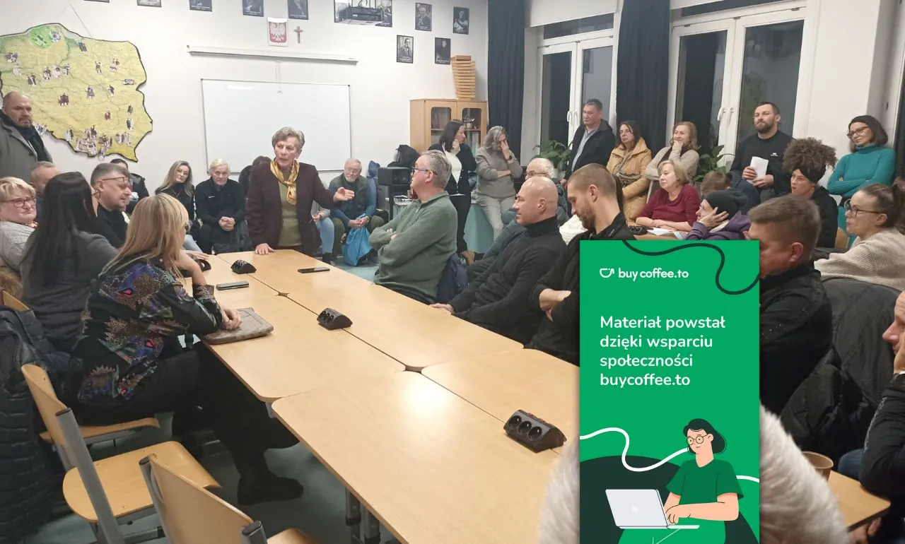 Narada mieszkańców Olszynki ws. gruntów. „Zostaniemy z funtem kłaków” (FOTO: wbijamszpile.pl)