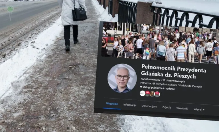 Czy pełnomocnik ds. pieszych pomaga pieszym w Gdańsku? (FOTO: canva)