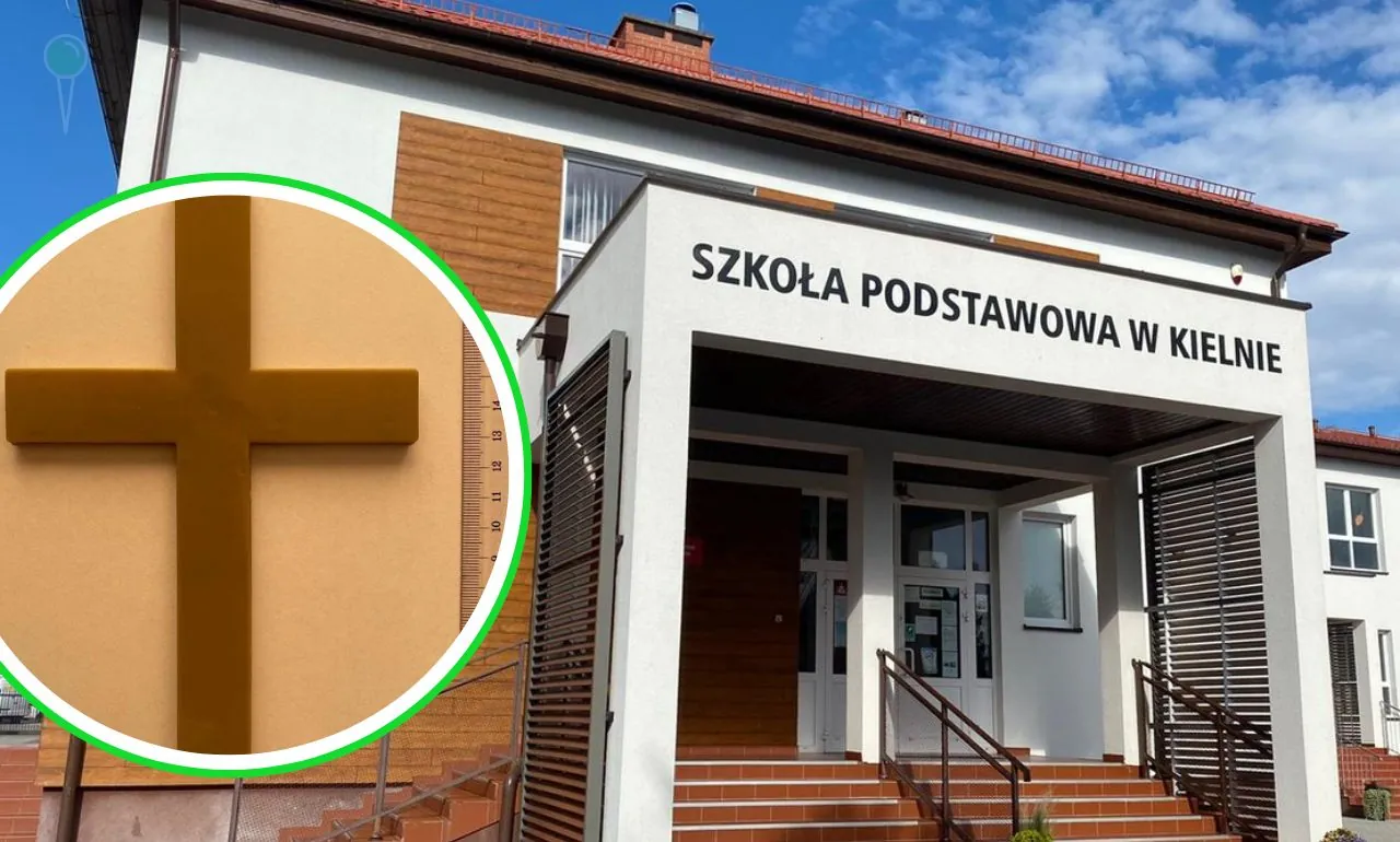 Cofnięto zawieszenie nauczycielki z Kielna. Może wracać do pracy (FOTO: KPP Wejherowo/SP w Kielnie)