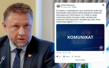 Groźna awaria w sieci IT Policji. Trwa ustalanie przyczyn (FOTO: Marcin Kierwiński/FB)