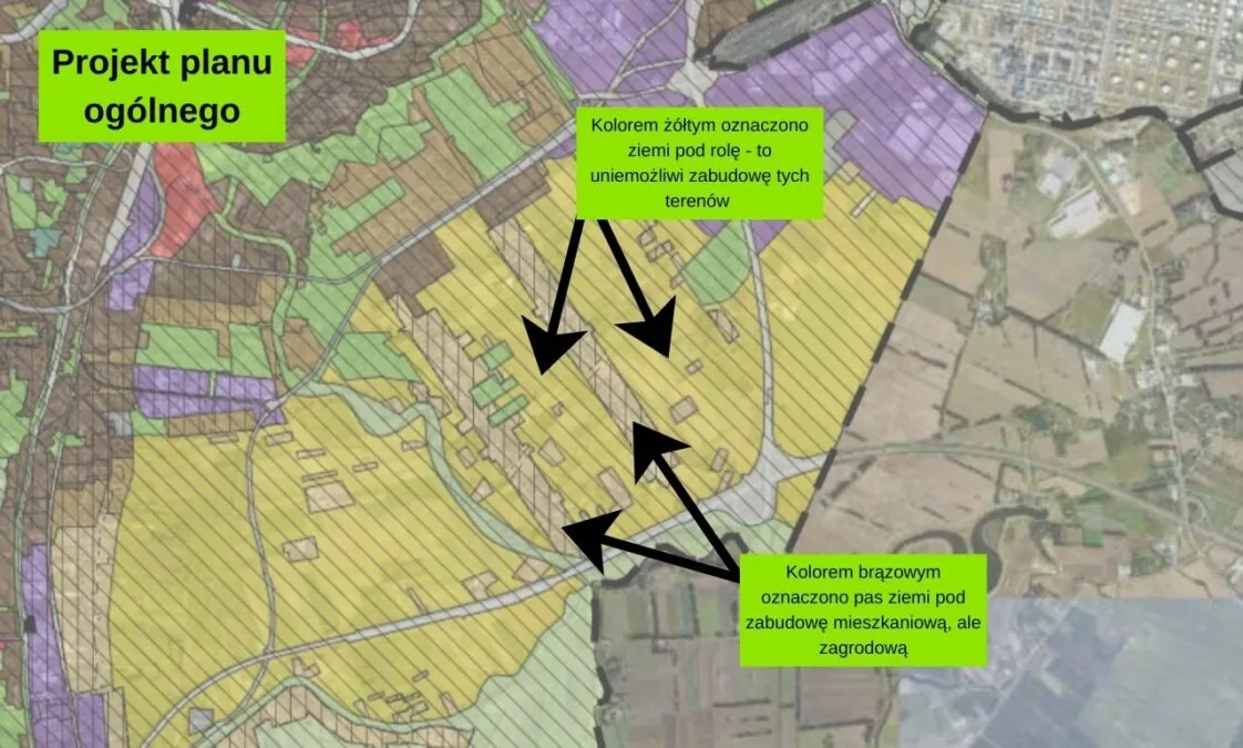 Projekt planu ogólnego miasta Gdańska - dzielnica Olszynka.