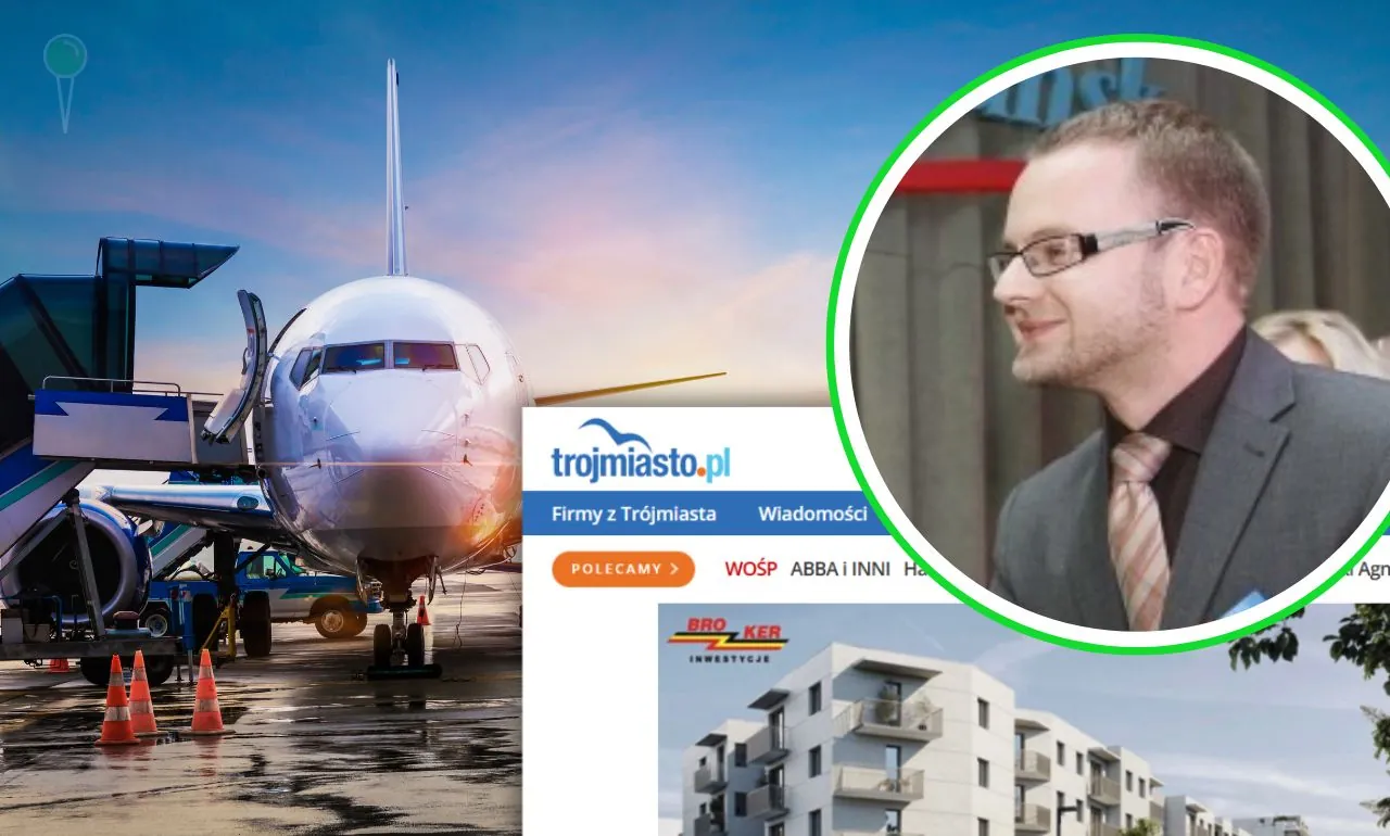 Z redakcji do lotniska. Zaskakująca zmiana w trojmiasto.pl (FOTO: canva/Jerzy Pinkas/gdansk.pl)