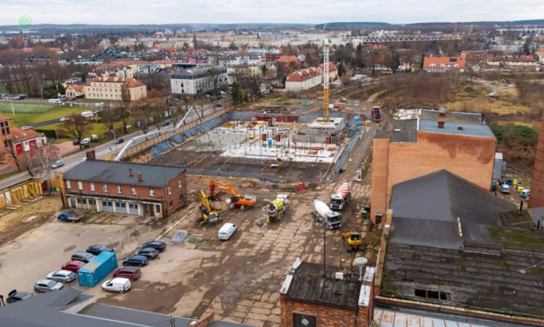 Cukrownia Pruszcz Gdański zmienia się w nową dzielnicę (FOTO: NDI)