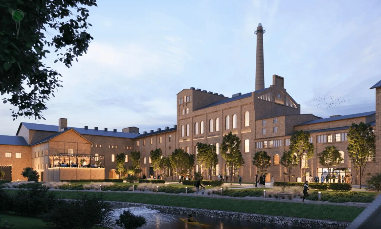 Cukrownia Pruszcz Gdański zmienia się w nową dzielnicę (FOTO: NDI)